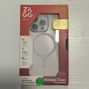 Crystal Palace Clear Case for iPhone 16 Pro